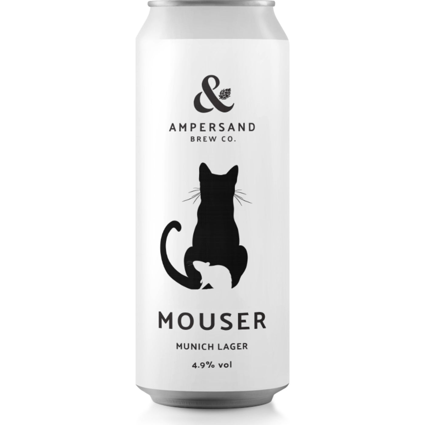 Mouser Ampersand Brew Co (East Anglia) 4.9% Lager Our take on a modern Munich lager 