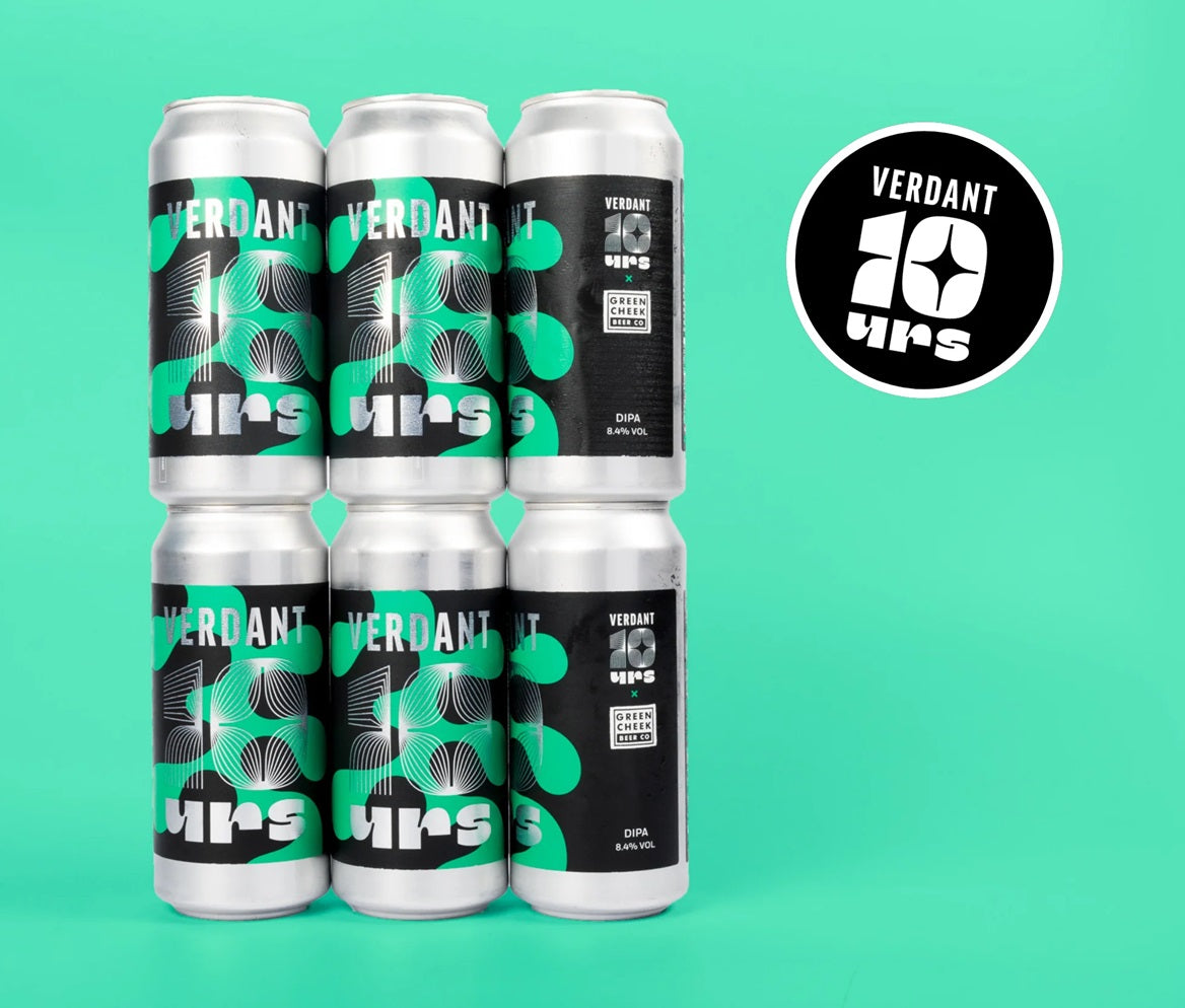 Verdant 10yrs x Green Cheek DIPA 8.4% Craft Beer