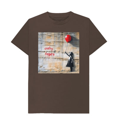 Chocolate Crafty Artist Craft Beer T-Shitrt | Banksy Style