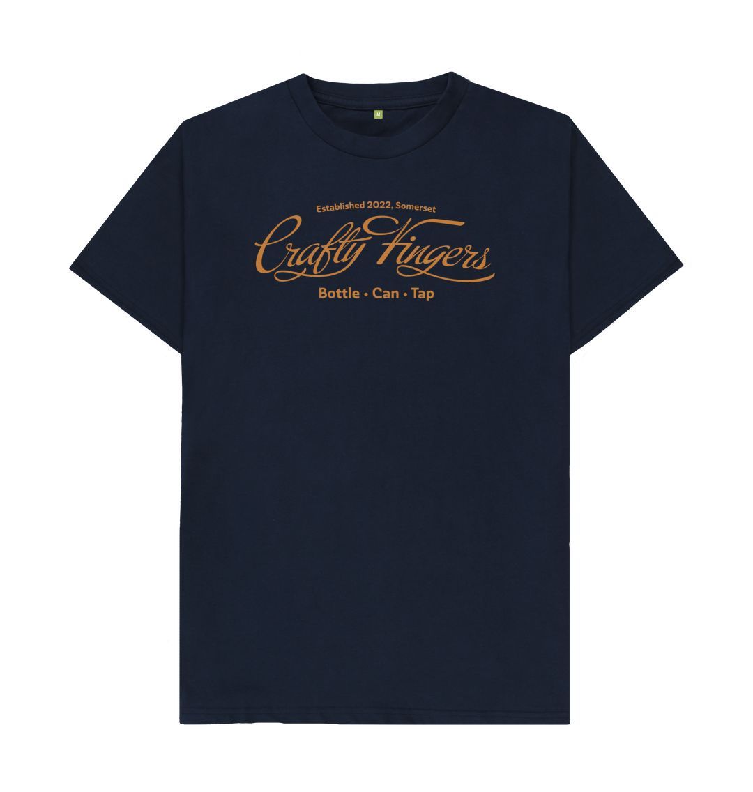 Navy Blue Crafty Fingers (Bronze)