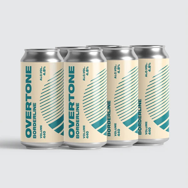 Borderline NZ Lager 4.8%  Overtone, Scotland Craft Beer