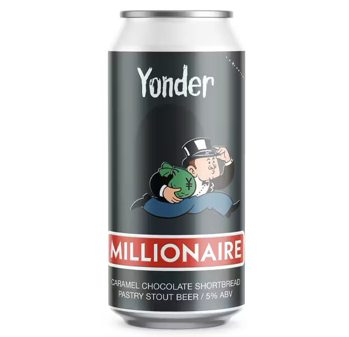 Millionaire Pastry Stout 5%

Wonky Treat Series

Yonder, Somerset