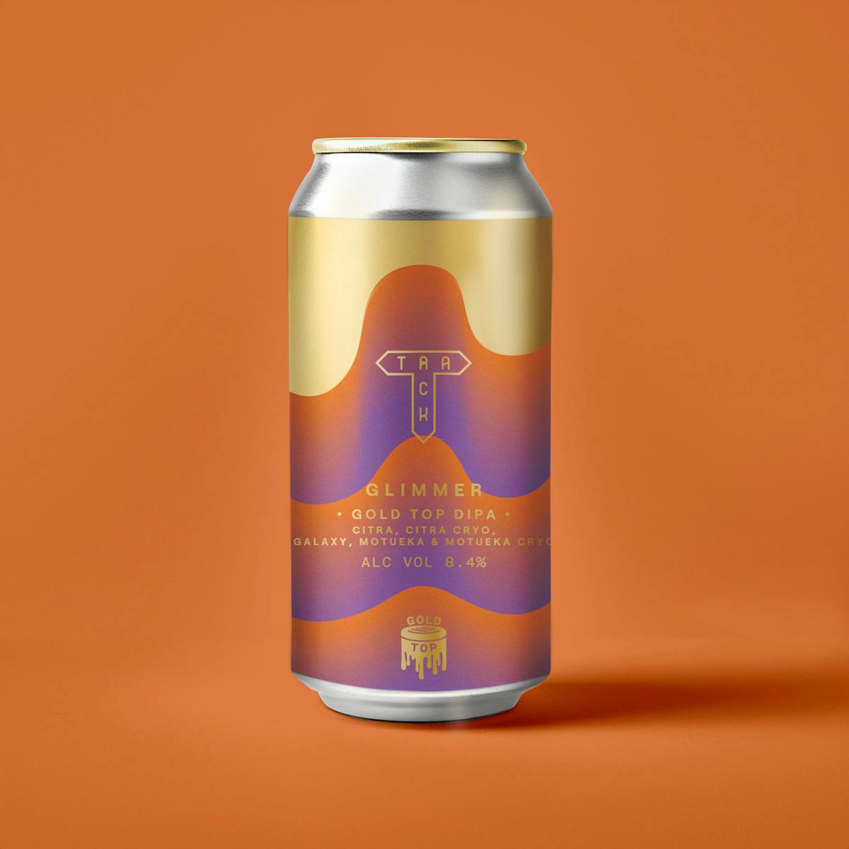 Glimmer Gold Top DIPA 8.4%  Track, Manchester Craft Beer