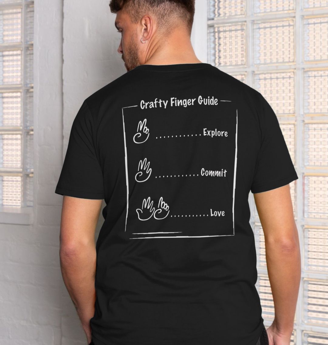 Crafty Finger Guide Craft Beer T-Shirt