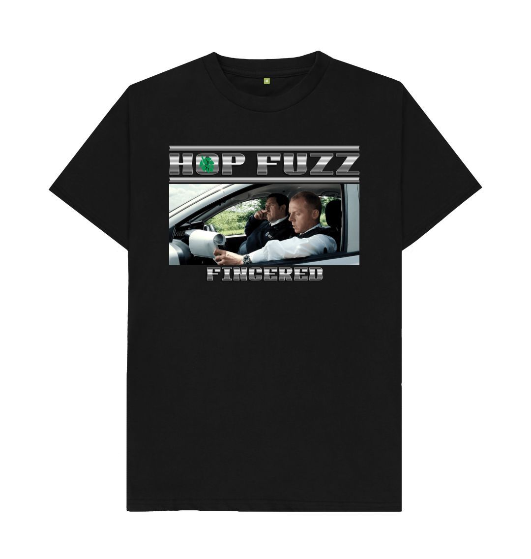 Black Hop Fuzz Craft Beer T-shirt | Hot Fuzz