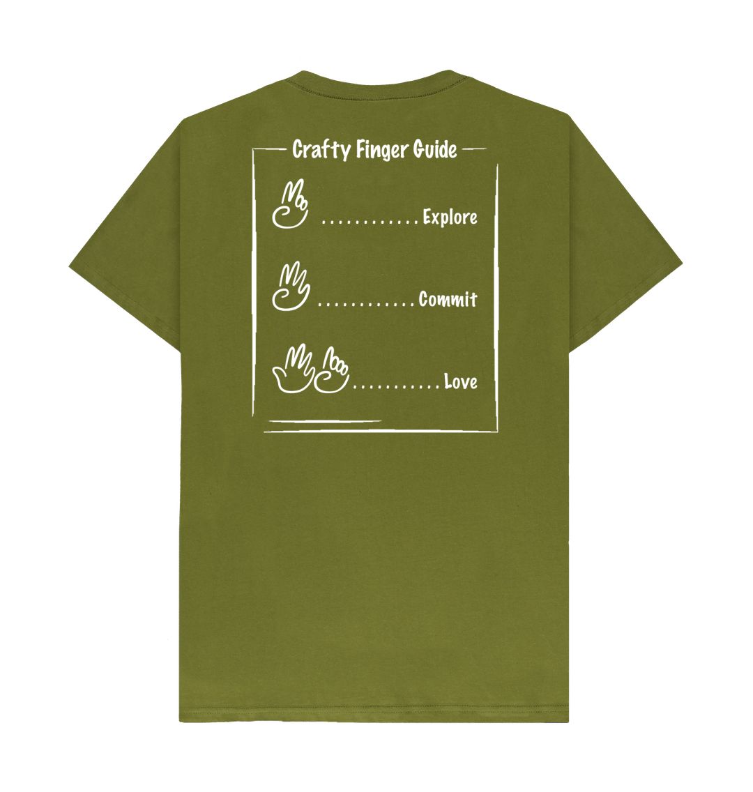 Crafty Finger Guide Craft Beer T-Shirt