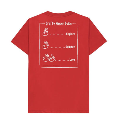 Crafty Finger Guide Craft Beer T-Shirt